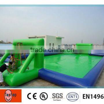 2016 Hot Sale Inflatable Water Football Field for Both Kids and Adults