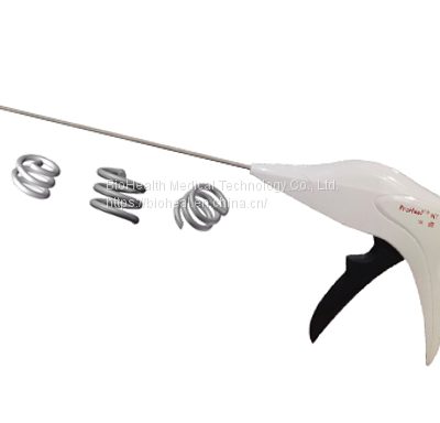 Disposable Titanium Surgical Mesh Fixation Hernia Tacker for Hernia Repair