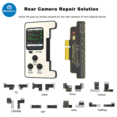 AY A108 Rear Camera Tag-on Repair FPC For IPhone 12-15 Series photo-2