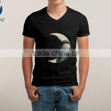 Cheap price men basic hot tshirt, custom sublimation printing t-shirt for men china factory