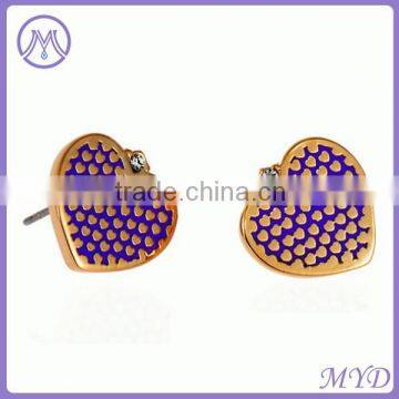 Wholesale Star Shape Enamel Stud Earrings photo-5