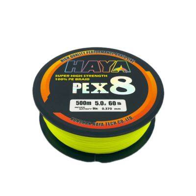 HAYA Braid Fishing Line 8 Strands Line Proprietary Weaving Tech Stronger Smoother Freshwater Saltwater Fishing Line photo-4