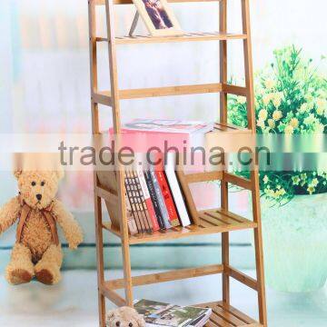 new design bamboo bookshelf bamboo accessories storage rack bamboo towel rack