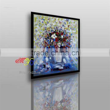 hand painted decoration knife flower canvas home decor oil painting