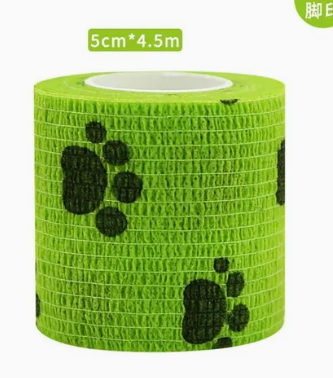 Animal Adhesive Bandage/Self-Adhesive Cohesive Medical Vet Wrap Bandage photo-2