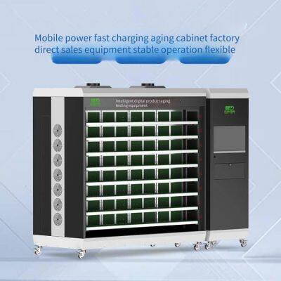 Mobile Power Bank Battery Aging Cabinet, Universal Fast - Charging Aging Test Equipment for Power Banks, Including Car Chargers