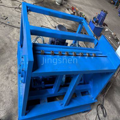 Professional hydraulic wire mesh fence bending machine, fully automatic CNC motor pump PLC manual operation for rolling carbon steel.