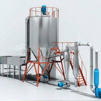 Machine de séchage par pulvérisation de poudre instantanée automatique Machine de fabrication de poudre de fruits et légumes Équipement de séchage par pulvérisation industriel