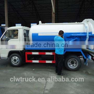 Factory Price Foton 4x2 3cbm sewage tanker truck