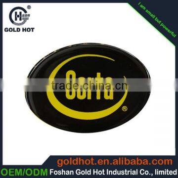 Metal Name Plate Hang Tag in 3d Floor Sticker Metal Plaque Labels Car Sticker Hologram Sticker photo-2
