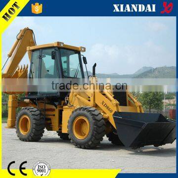 Alibaba express XD860 Articulated tracter backhoe loader for sale made in china cheap loader