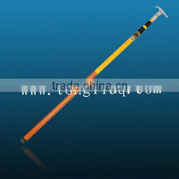 Adjustable high voltage fiberglass operating rod