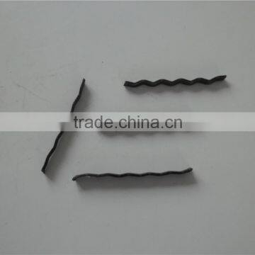 Crimped steel fiber for concrete reinforcement>1000 mpa