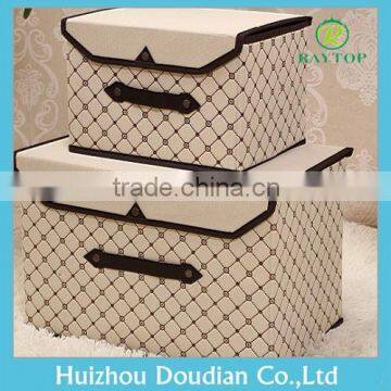 Wholesale decorative non woven storage box