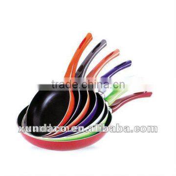 Aluminum fry pan 7 colour fry pan (XD-B001)