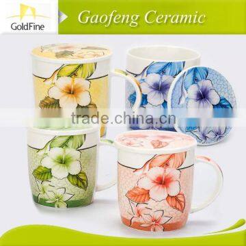 fine bone china mug coffee cup light color