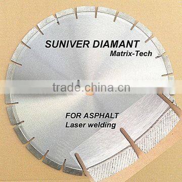 Arix laser welding asphalt cutting circular saw blade
