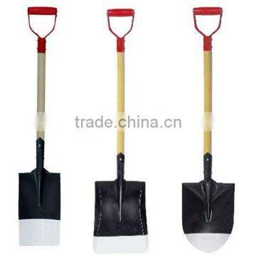 S503D S512D S501D shovel d gripe wood handle shovel 65Mn steel shovel