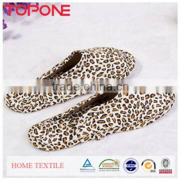 China 2014 New Products Custom Logo Fashion Lady hotel slippers