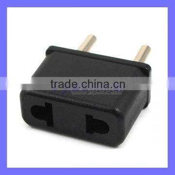 Black White EU plug Power Travel Converter Adapter Household Plugs Power Adapter charger