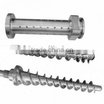 extruder rubber screw and barrel