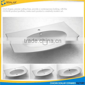 Hot sell oval ceramic wash basin for sale