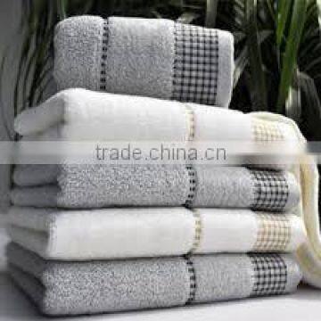 5 Star hotel towel, bath towel, jacquard hotel towel 100% cotton pure hotel towel