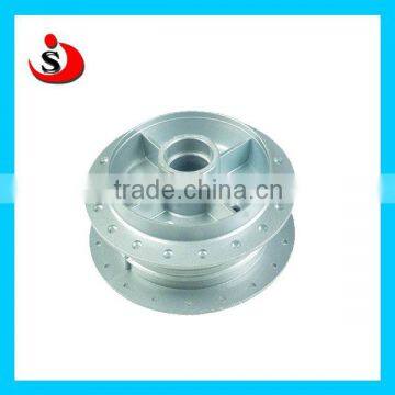 Aluminium High Pressure Die Casting YB100 Motorcycle Rear Wheel Hub