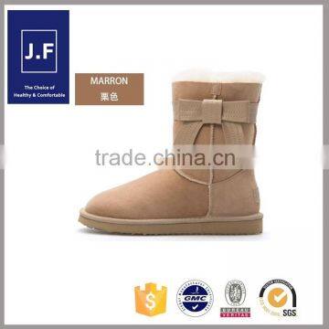 Small MOQ fashion winter snow boot cover, warm snow boots real fur, wholesale snow boots factory