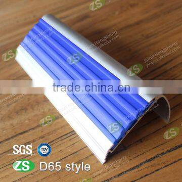 Decorative laminate stair nose Aluminum step edging strip floor strip acrylic stair step tile anti-slip stair nosing profile