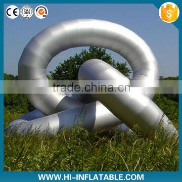 Stage/Club/Ball/Party decoration customized inflatable iron chain