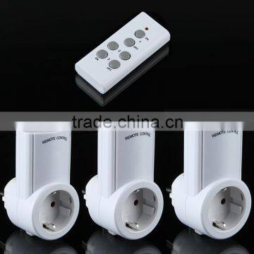 Energy Saving Wireless Remote Control Electrical Outlet Switch Adapter & Converter Kit for Household Appliances photo-5