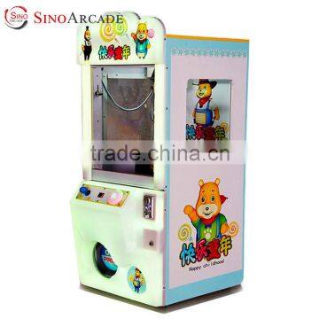 Sinoarcade Happy Childhood mini Claw Machine Playhouse Coin-op Doll Simulator Game Machine for kids