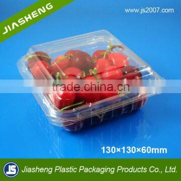 Disposable Plastic Fruit Packaging Tray/ Eco-friendly Clamshell Fruit Punnet