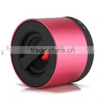 TOP selling 2013 bluetooth speaker metal sense design Support TF card