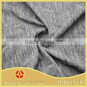 Knitted Moisture Wicking Cotton Touch Nylon Lycra Blended Fabric for Active Shirts photo-4