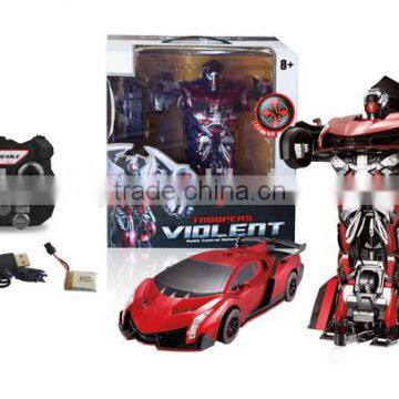 TT667B 2.4G RC TRANSFORM ROBOT TOYS