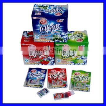 Edible Breath Fruity Mint Gelatin Tablet Strips Quality Choice