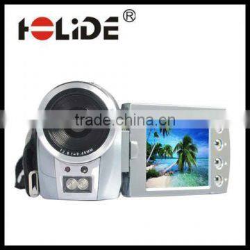 LED light hd video digital camera camcorder with 12mp with 2.4 inch TFT LCD display,LED light(DV-7000A)