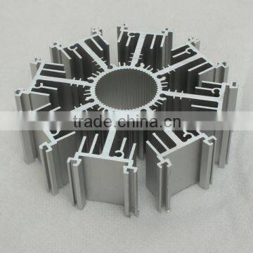 Customized Aluminium Heat Sink Profile Section