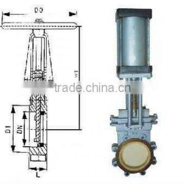 Cylinder Operated Knife Gate Valve