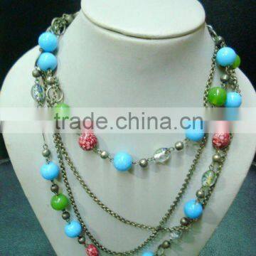 Multi Color Fashion Jewellery Necklace