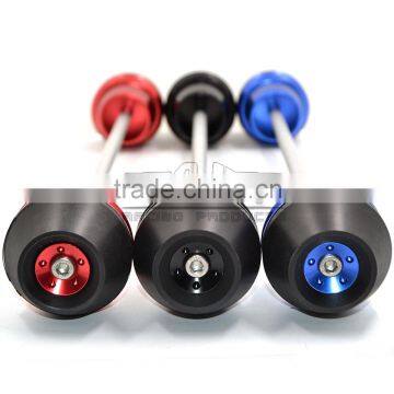 BJ-FS-YA004 Customized CNC Aluminum and 3D POM Rear Axle Slider Sportbike Frame Sliders for Yamaha Yzf-R25 13-14 photo-6