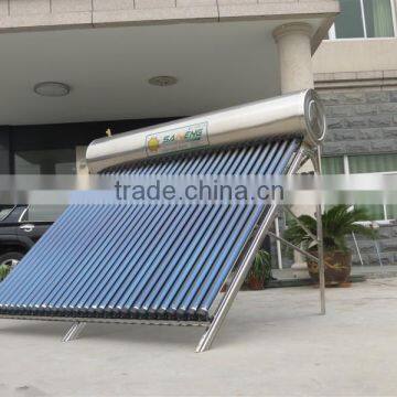 Integrated compact pressure Energy Saving Family Use Compact Heat Pipe Pressurized Solar Water Heater