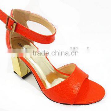 Hot Sell New High Heel Slingback Sandals for Office Lady photo-2