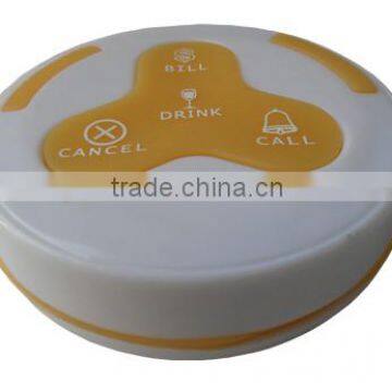 Smart Wireless Call System For Restaurant Chef Pager K-999+K-403+K-H4-W 4-key Transmitter photo-4