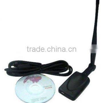 High Power WLAN USB adapter Palm + 5 dBi dipole Antenna