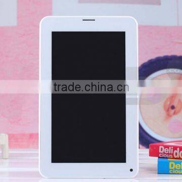 Hot Sale 7 Inch Android 4.4 Allwinner A33 Quad Core 512MB+4GB Wifi Two Camera 2G Calling Phone Tablet PC