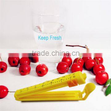custom food plastic bag seal clip