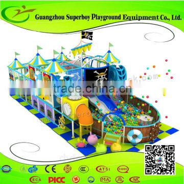 Kinder Indoor Spielplatz Ausrustung Pirate Ship Playground Equipment 154-2b